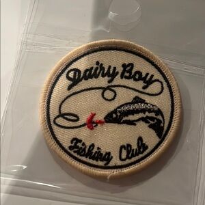 Dairy Boy Fishing Club Patch